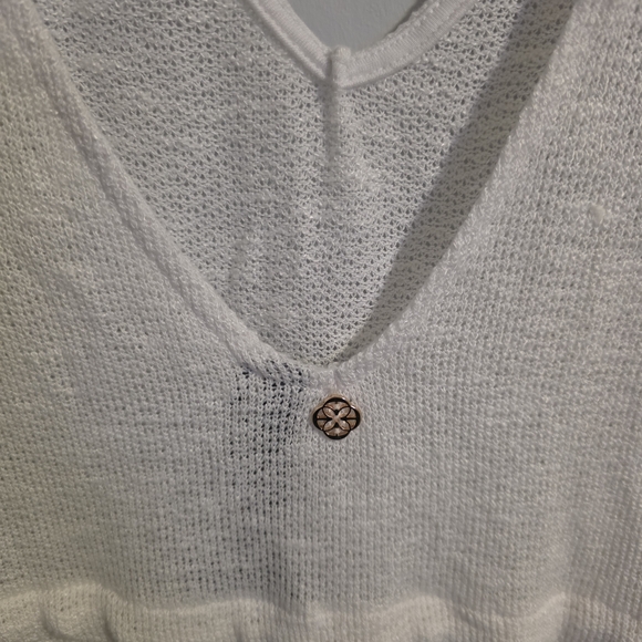 Turquoise Couture Bikini Village Beach Coverup Sz S NWT - Picture 3 of 7